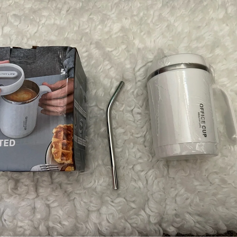 NEW STAINLESS STEEL TUMBLER WHITE COLOR